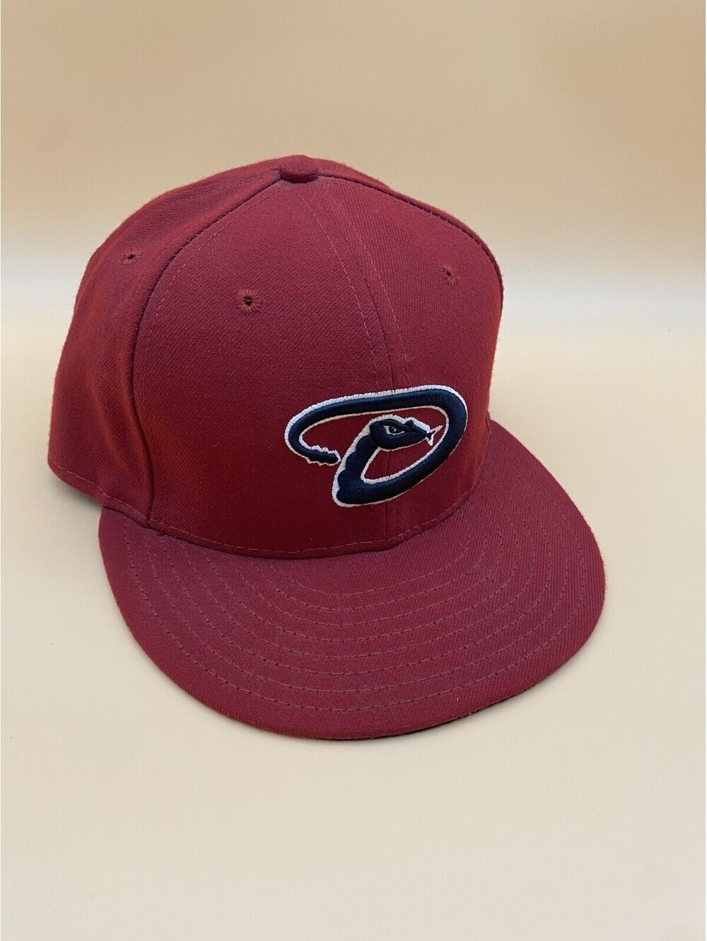 New Era 59Fifty Size 7 3/8 Red MLB Arizona Diamondbacks Fitted Hat